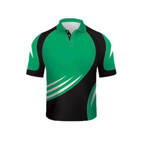 Cotton Short Sleeves Light Custom Full Sublimation Jersey Quick Dry Breathable Bowling Polo Shirts